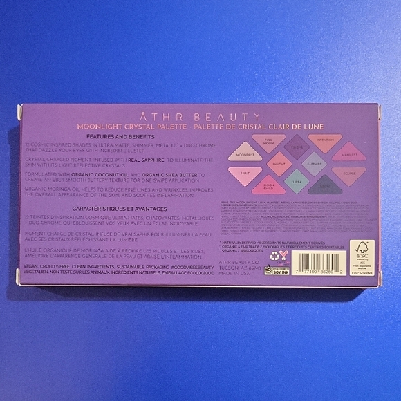 Moonlight Crystal Eyeshadow Palette By Athr Beauty - Picture 9 of 14